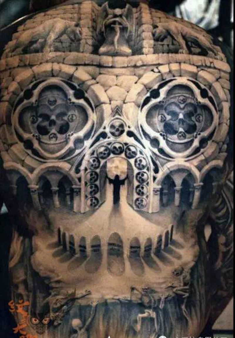 那些3D机械!纹身图片_