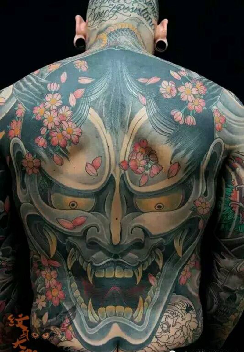 那些般若！纹身图片_