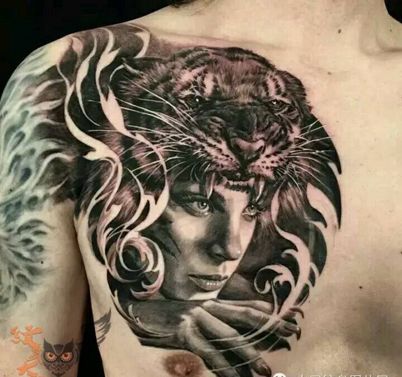 那些写实!纹身图片_