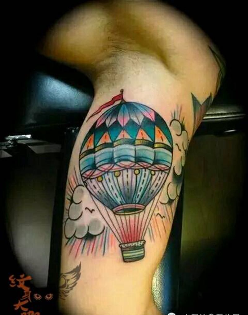 放飞梦想！纹身图片_