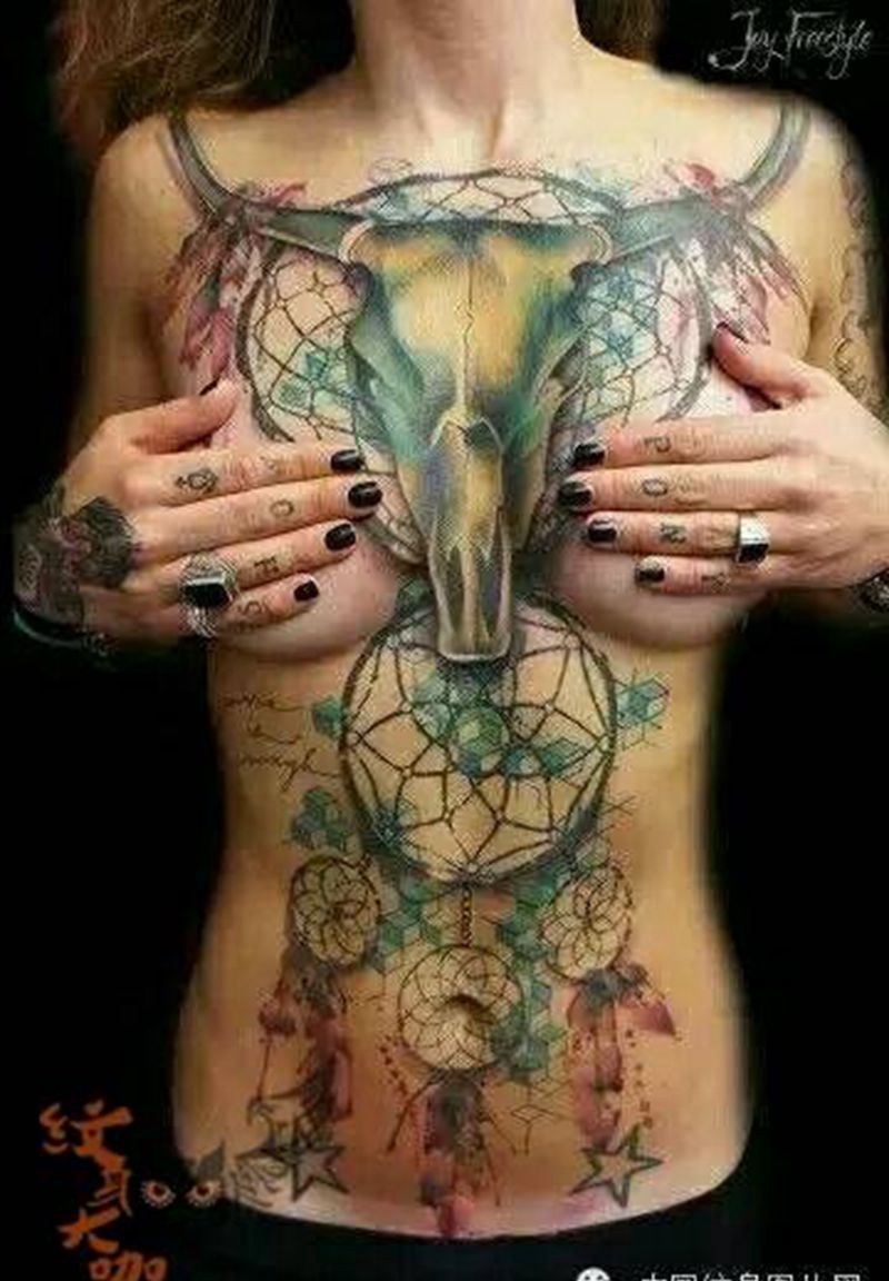 放飞梦想！纹身图片_