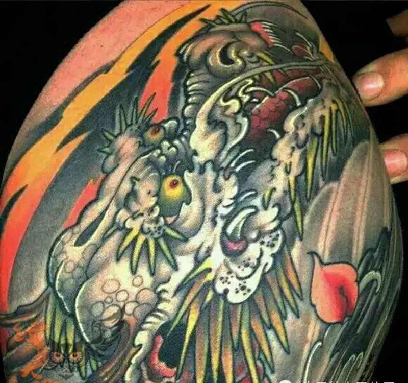 那些传统！纹身图片_