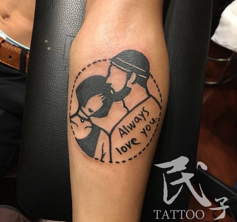 这个杀手不太冷纹身图片_