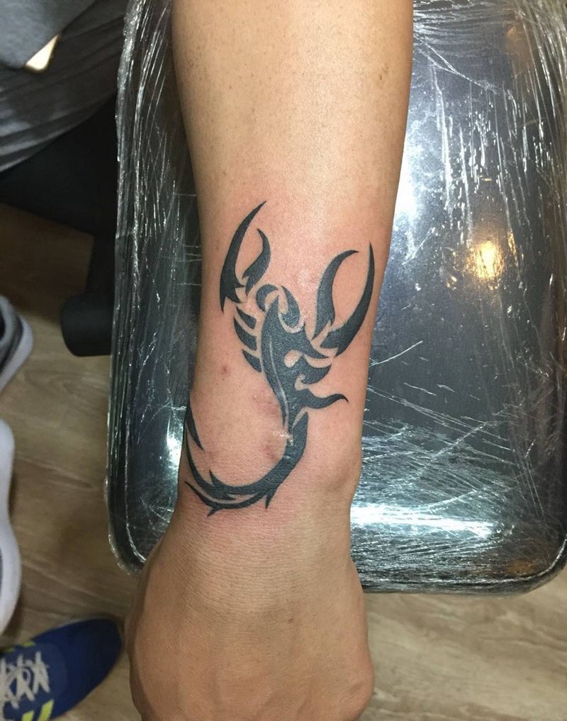 遮盖伤疤完成纹身图片_