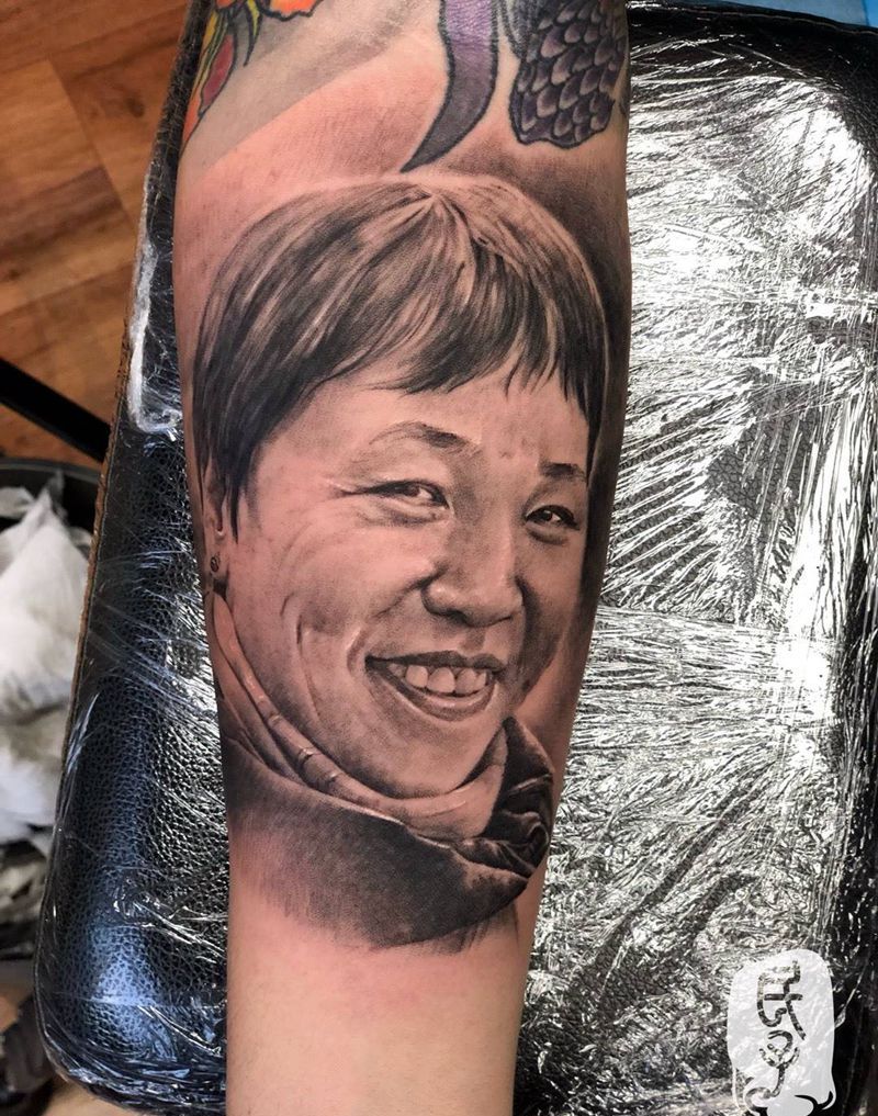 民子作品纹身图片_