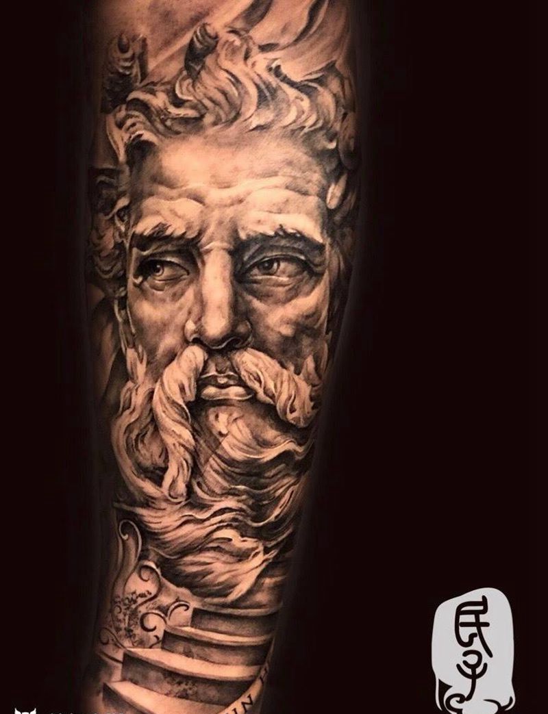 波赛冬纹身图片_