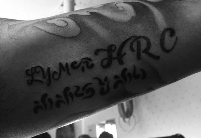 情侣图纹身图片_