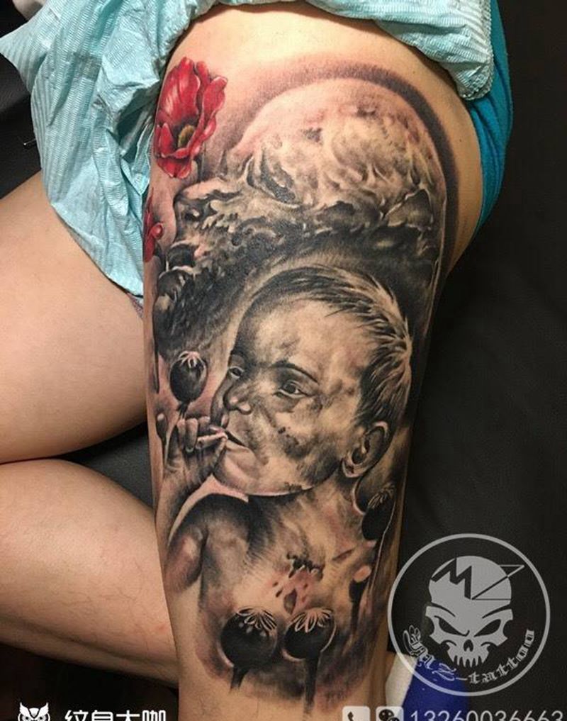 展会参展作品……瘾，原创纹身图片_