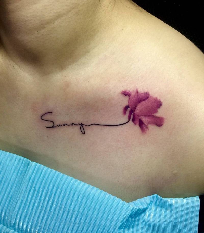 今日小宁工作纹身图片_