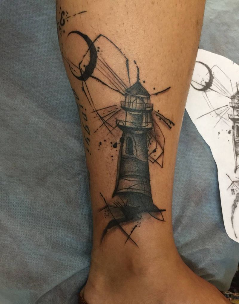 设计塔纹身图片_