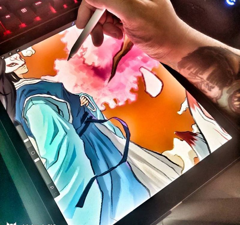 狐妖传海报纹身图片_纹身跨界纹身图案