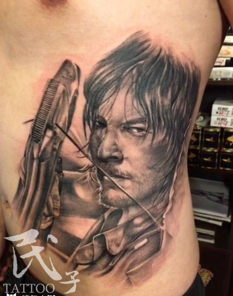 ……民子作纹身图片_