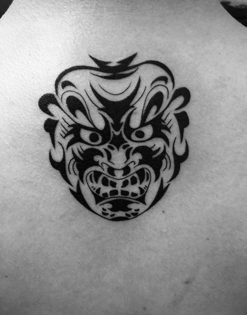 般若图腾纹身图片_