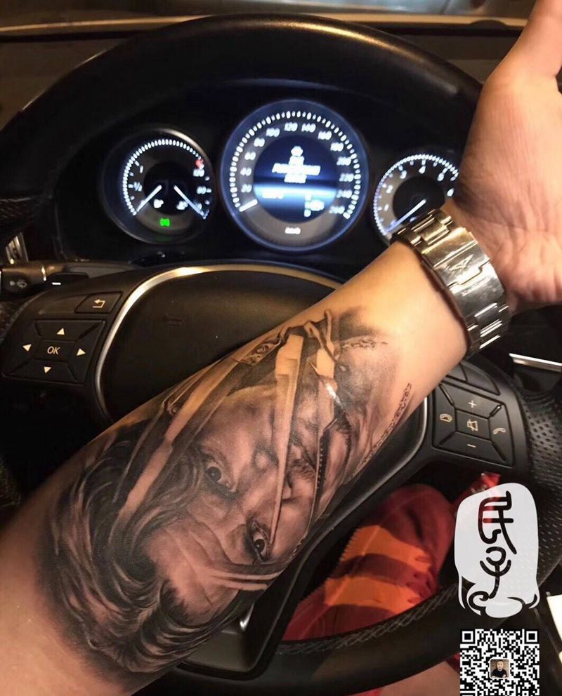 买家秀纹身图片_