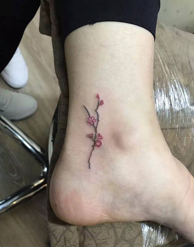 梅花纹身图片_