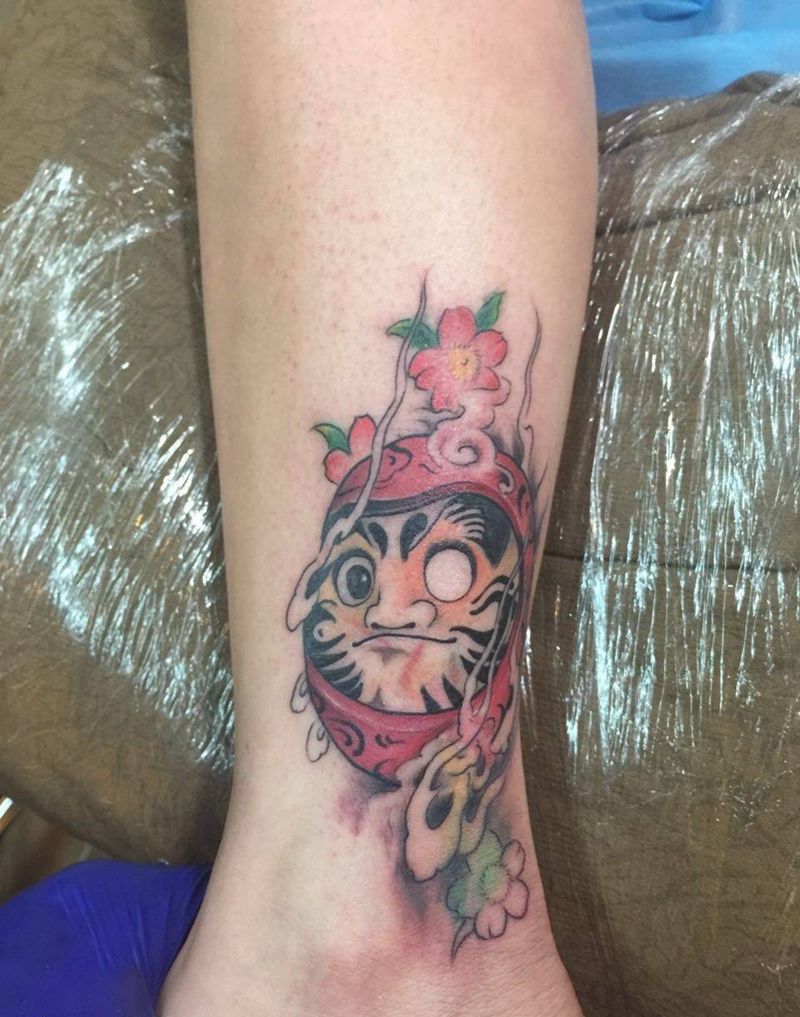 达摩蛋纹身图片_