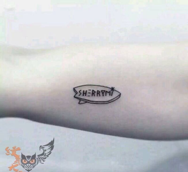 小清新素材纹身图片_