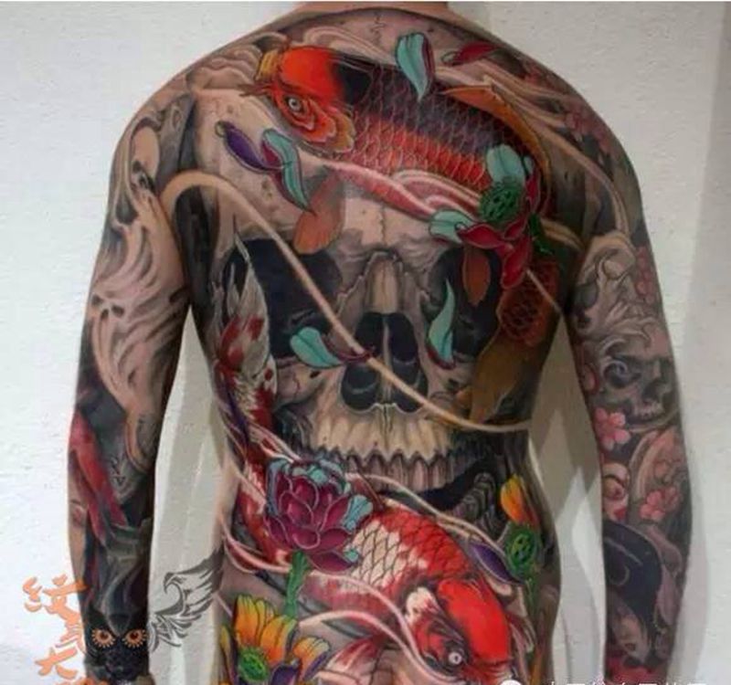 每日素材更新--传统纹身图片_