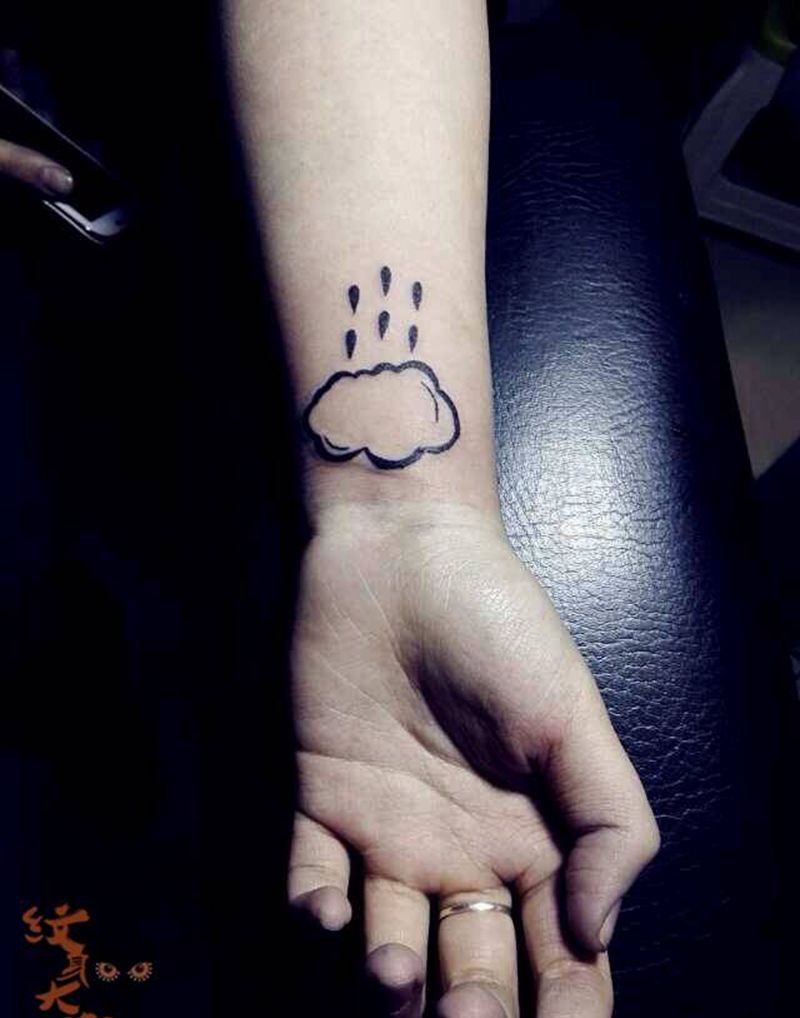 云雨纹身图片_