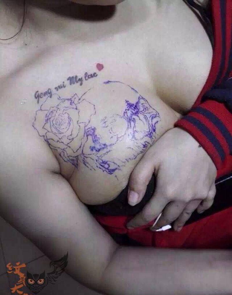 作品回顾纹身图片_