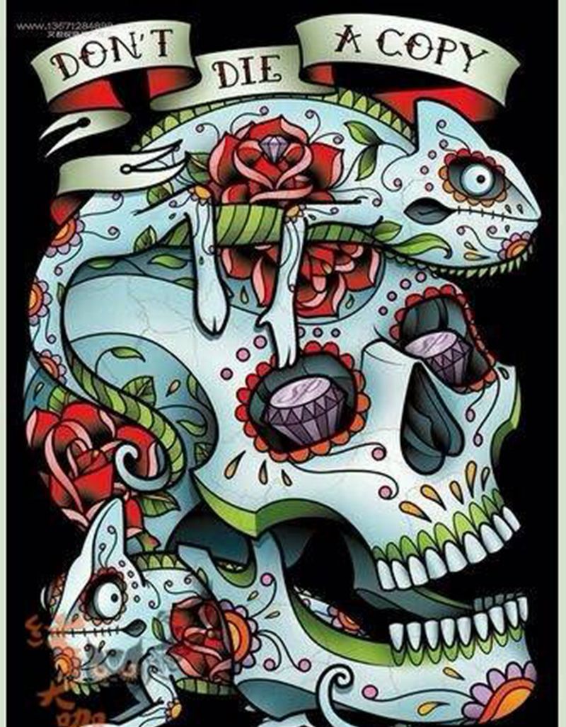 欧美newschool1纹身图片_