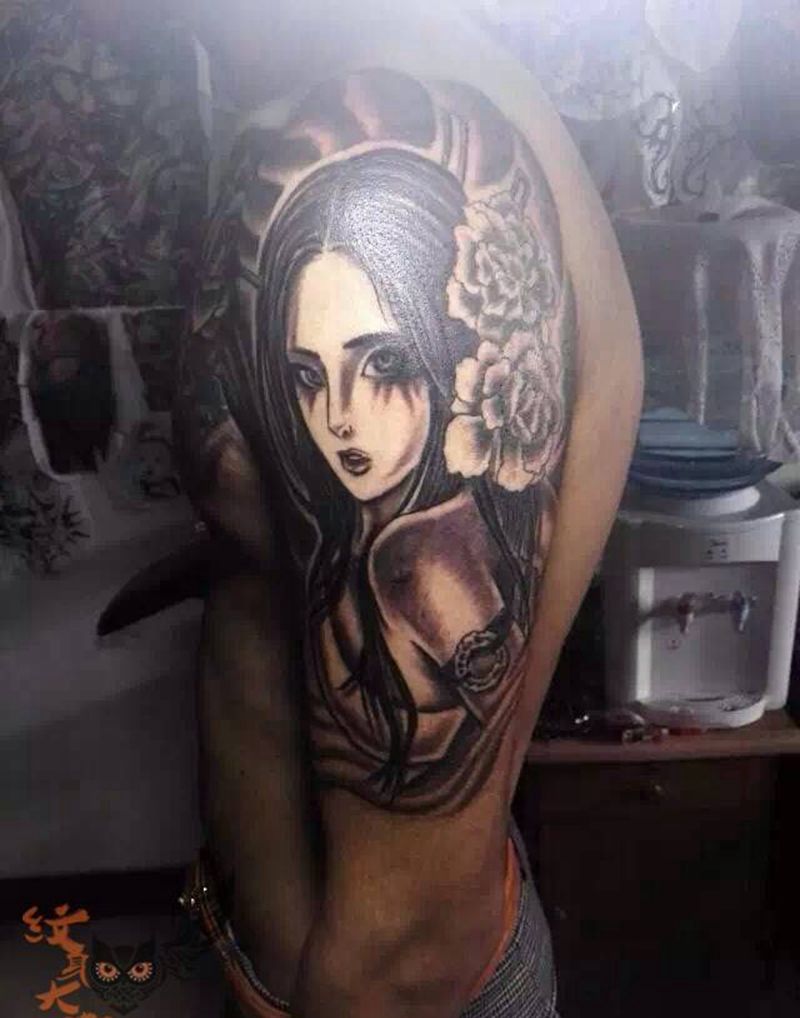 作品回顾纹身图片_