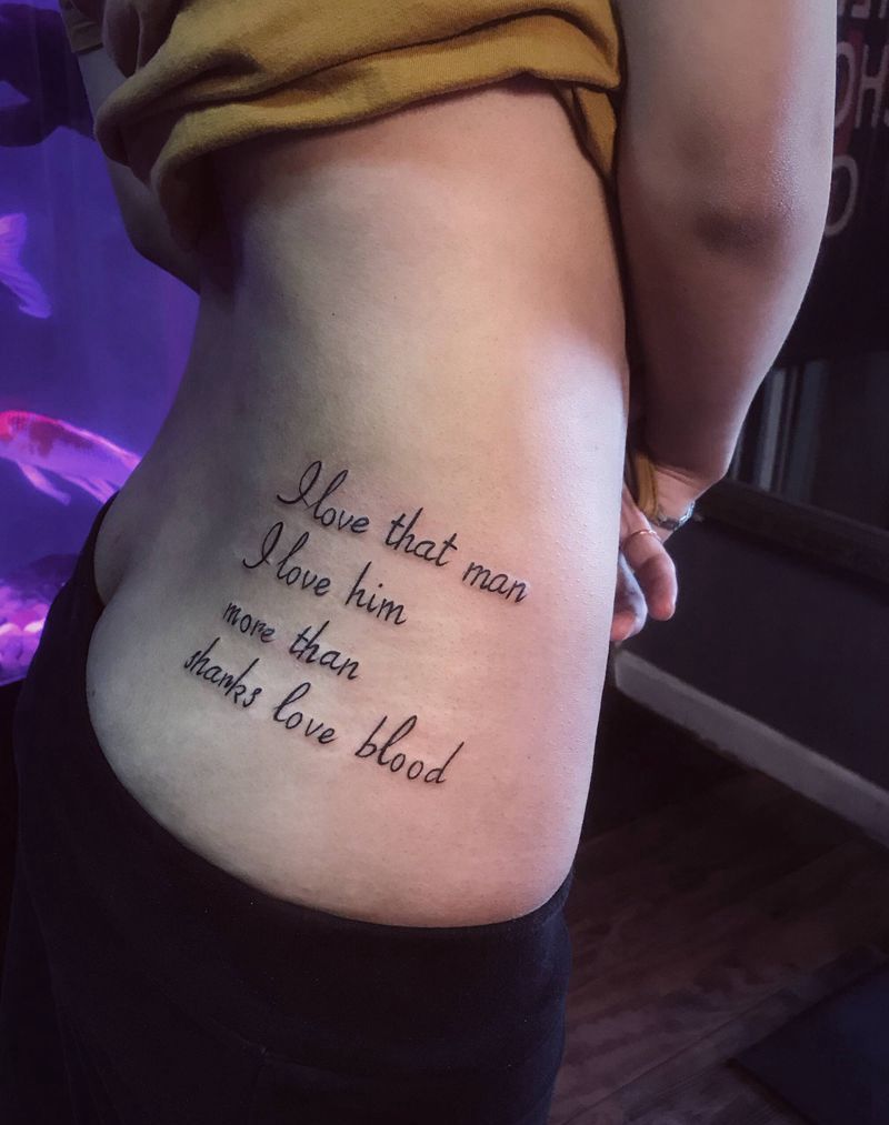 花体英文饿纹身图片_花体字纹身图案