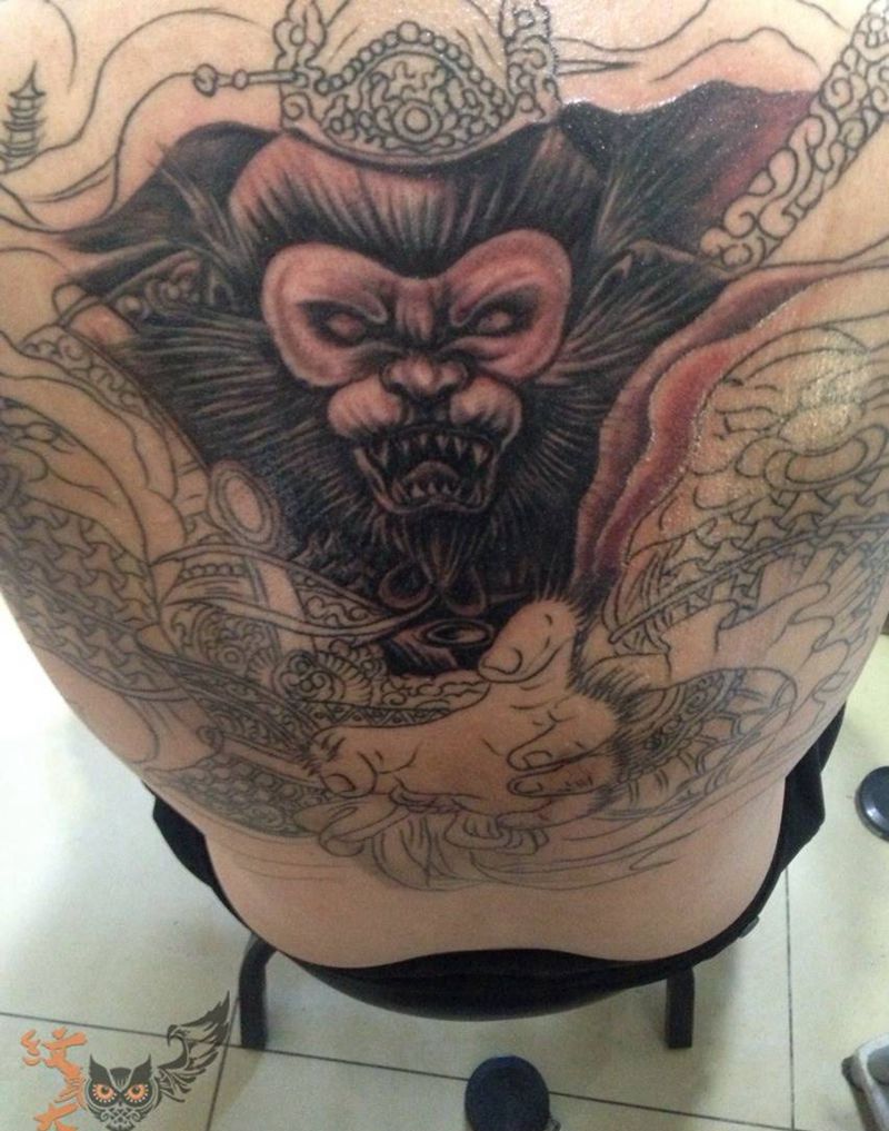 作品回顾纹身图片_