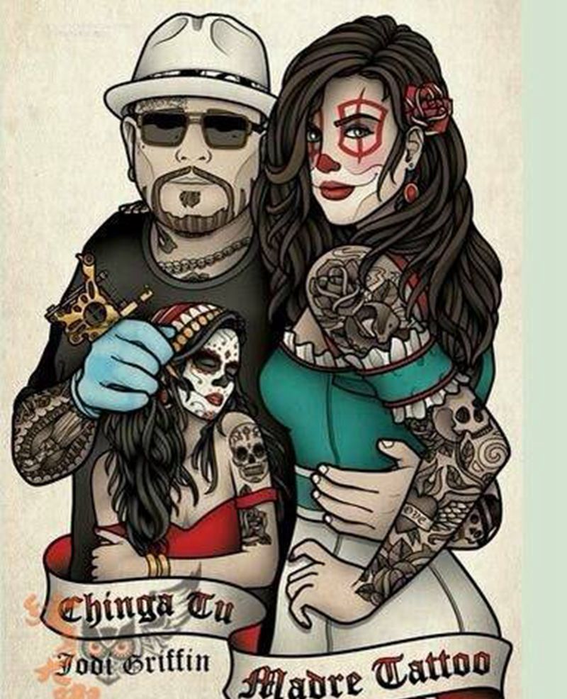 欧美newschool1纹身图片_