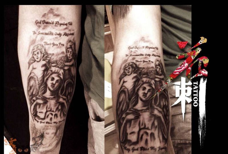 小臂内侧纹身图片_