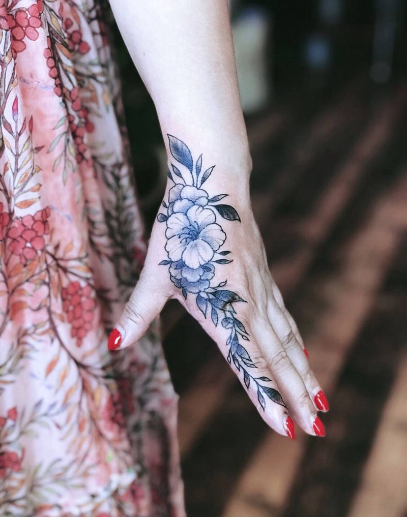 伤疤遮盖纹身图片_