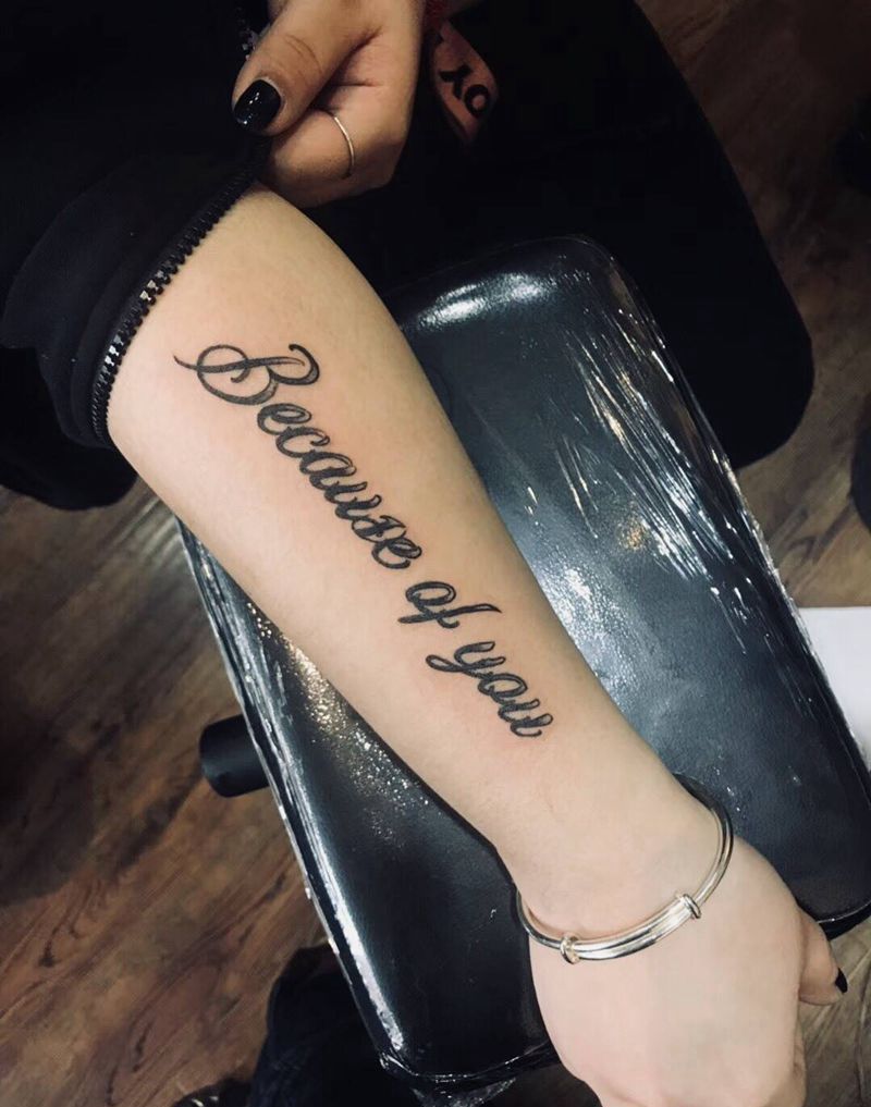 小英文纹身图片_