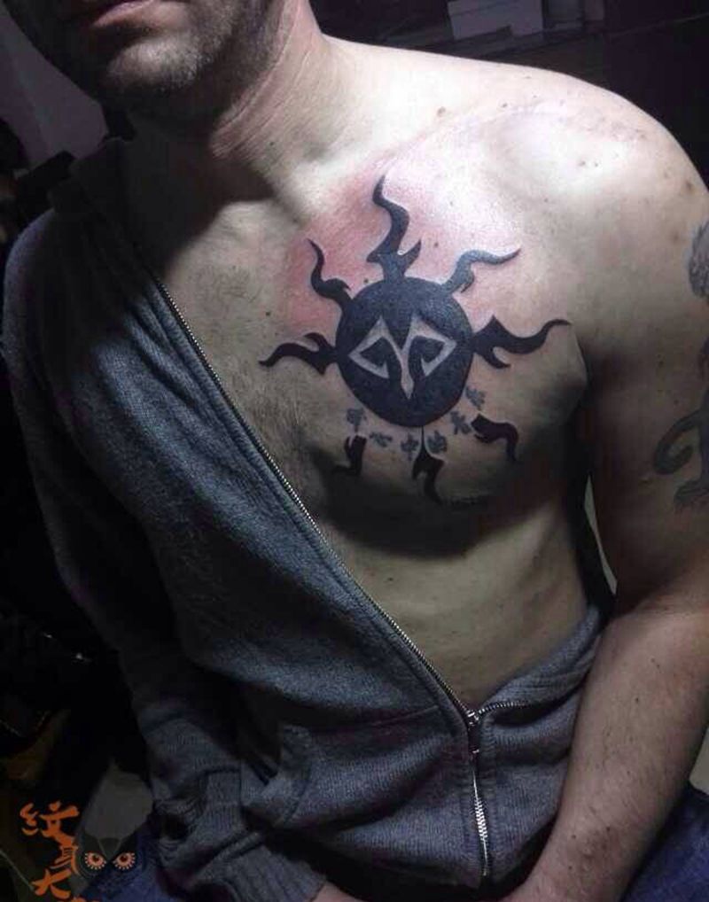 图腾纹身图片_