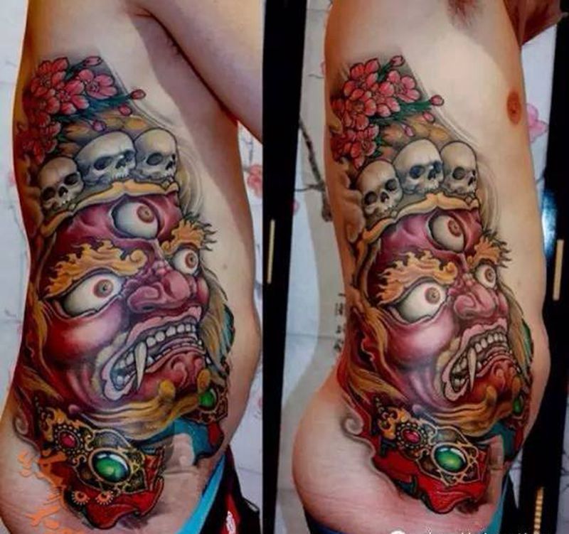 每日素材更新--传统纹身图片_