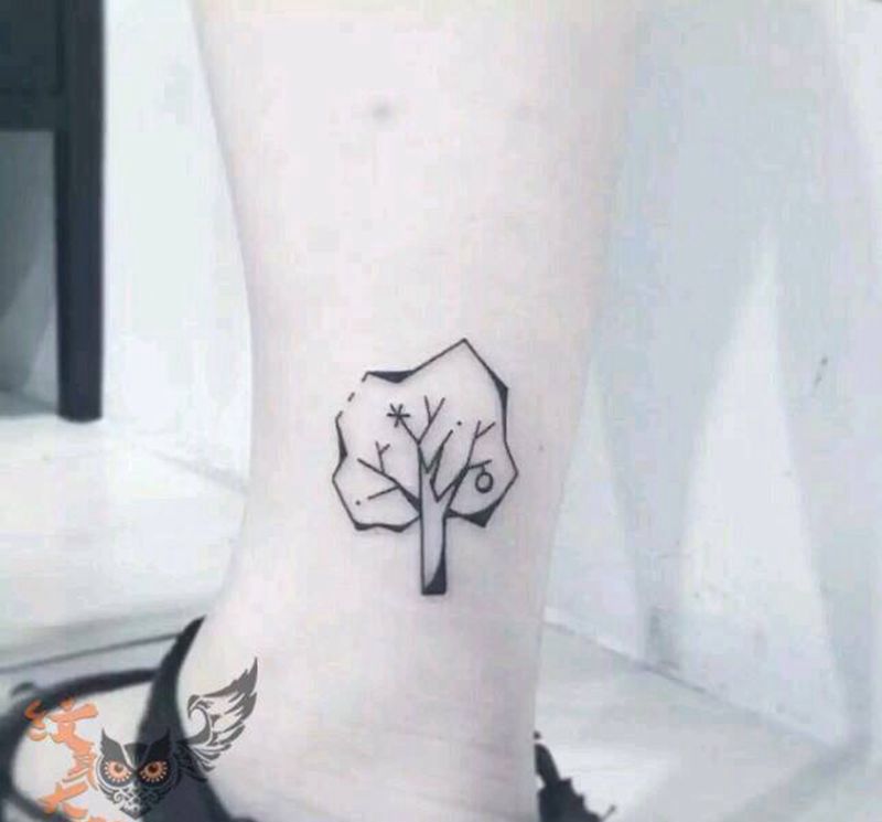 小清新素材纹身图片_