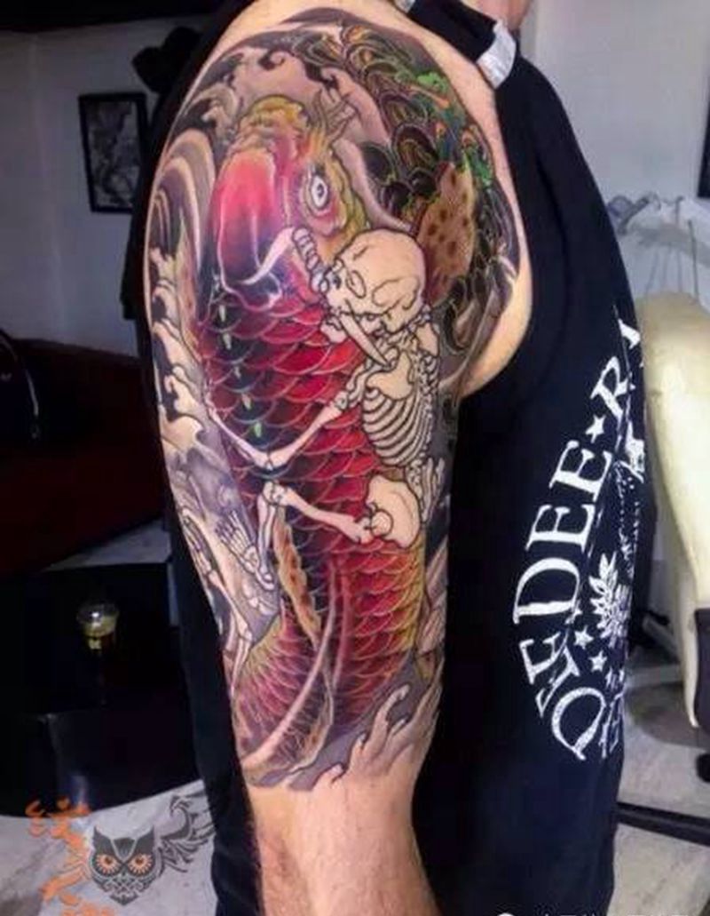 每日素材更新--传统纹身图片_