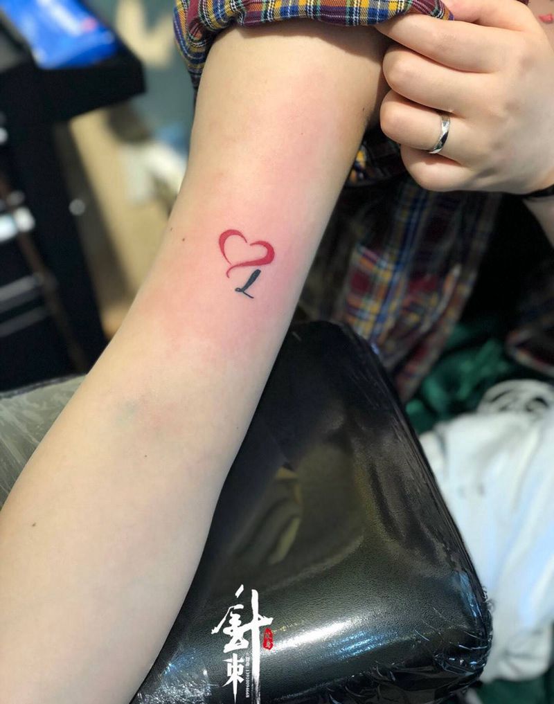 小清新纹身图片_