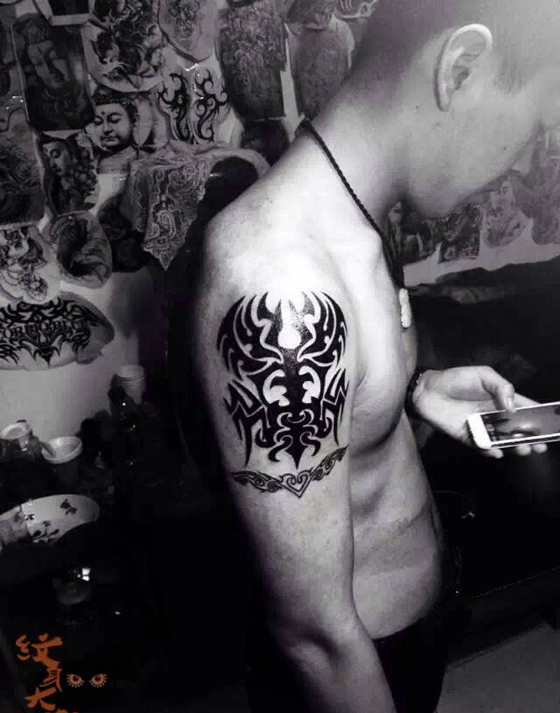 作品回顾纹身图片_