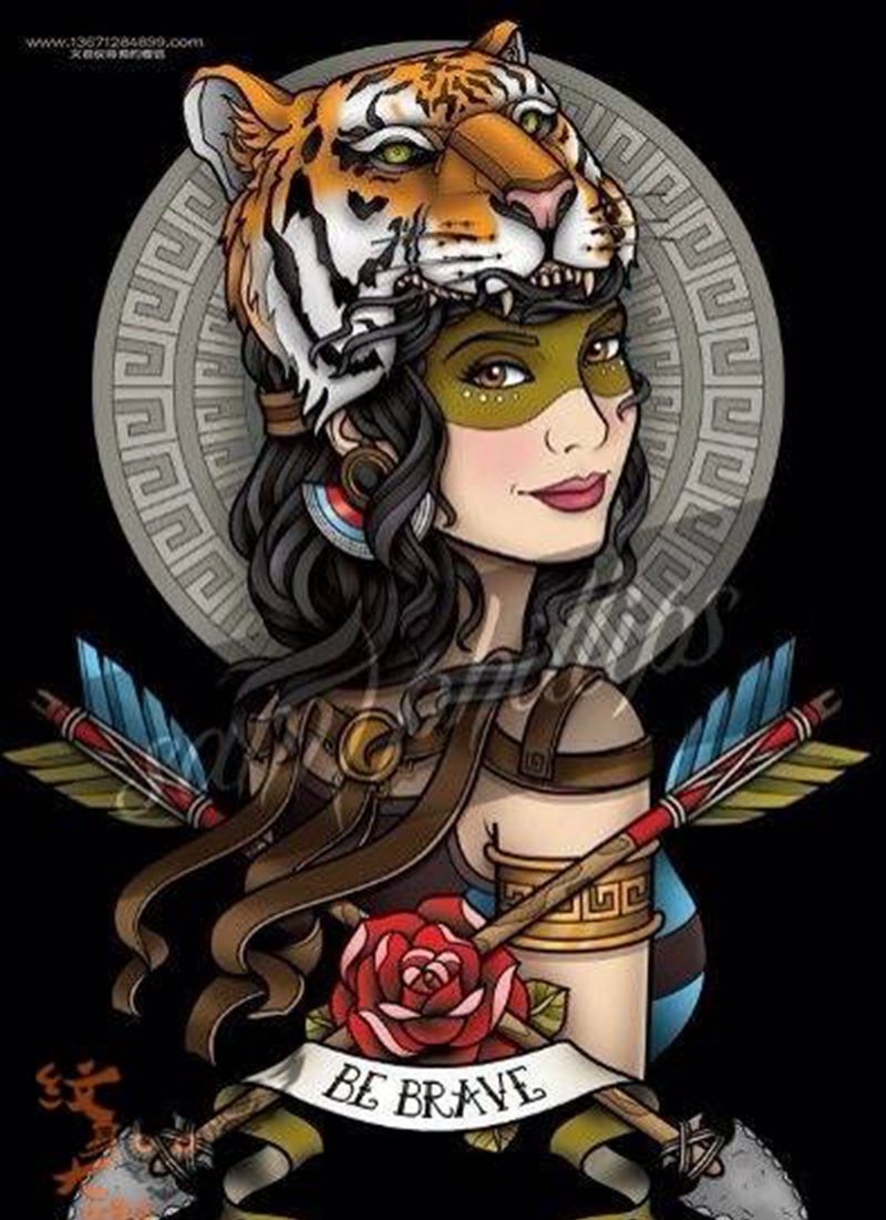 欧美newschool1纹身图片_