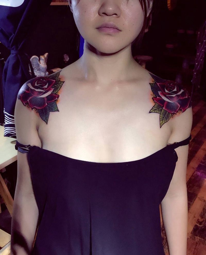 school风纹身纹身图片_