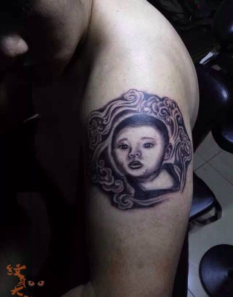 肖像纹身图片_