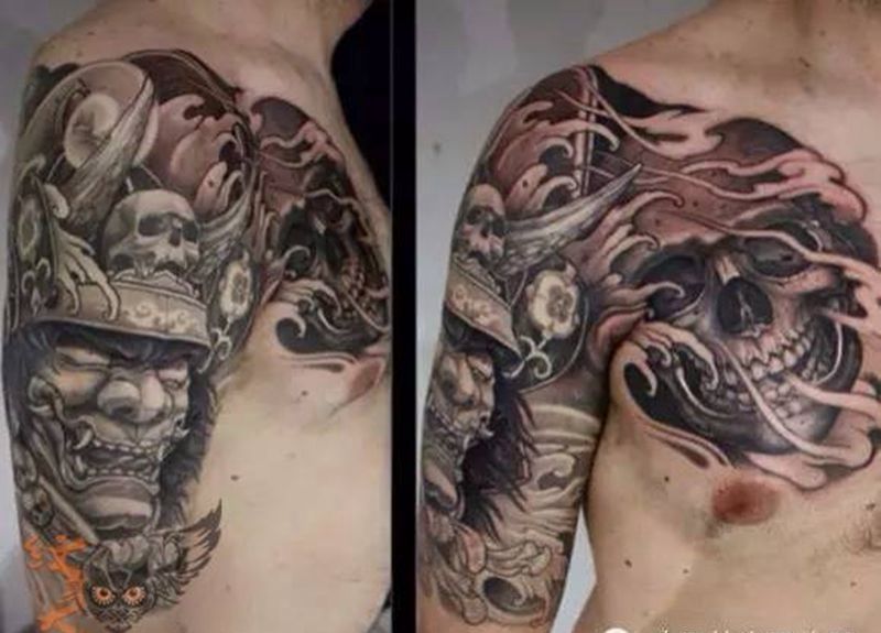 每日素材更新--传统纹身图片_