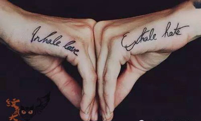 纹身也可以简单纹身图片_