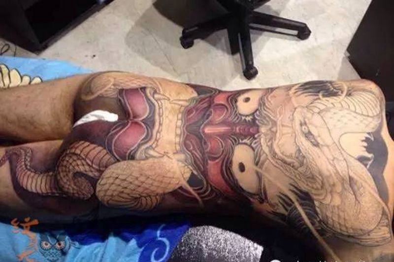 每日素材更新--传统纹身图片_