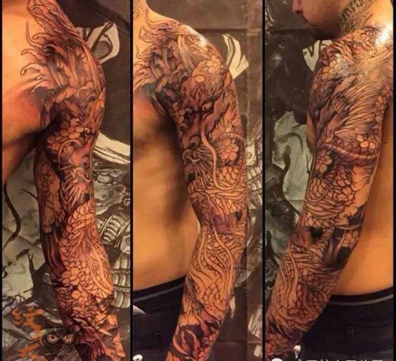 每日素材更新--传统纹身图片_