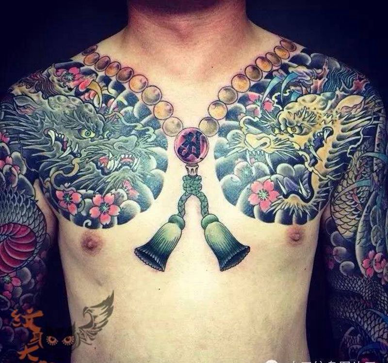 日式传统纹身图片_