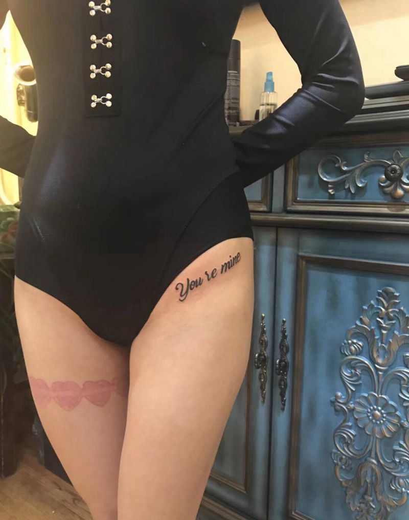 设计英文纹身图片_