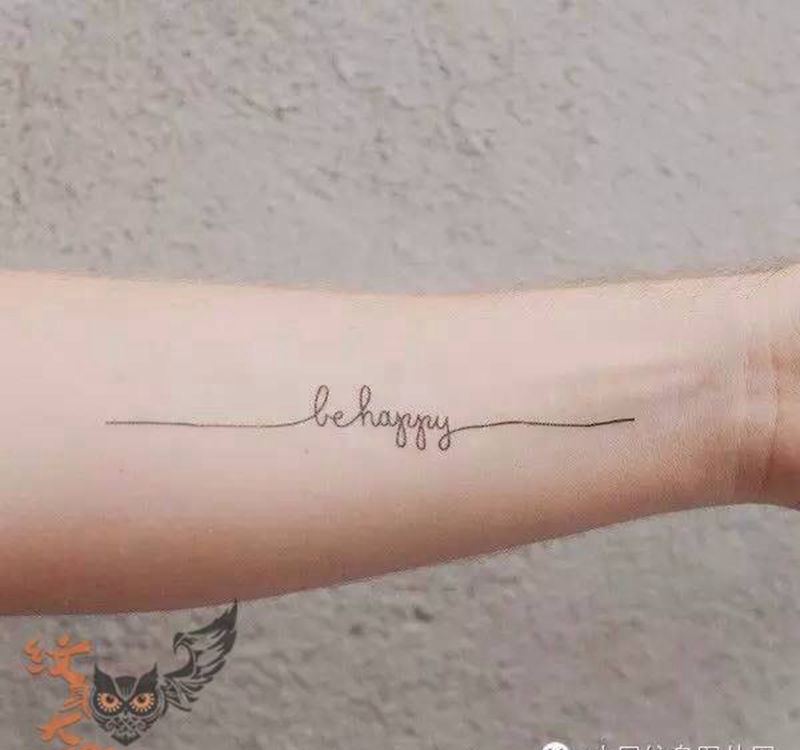 纹身也可以简单纹身图片_