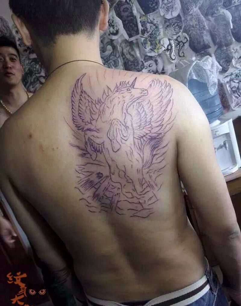 作品回顾纹身图片_