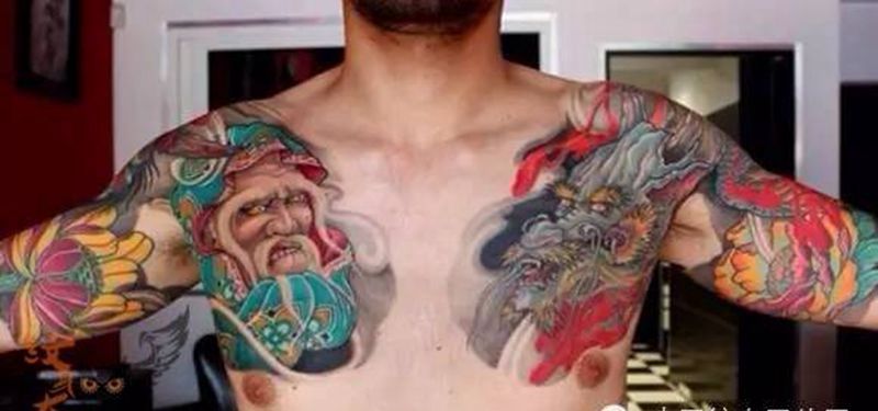 每日素材更新--传统纹身图片_